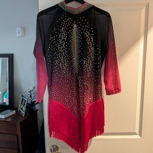 Latin Rhythm Ballroom Dress